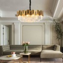 Ritz - ZigZag Gold Odeon Chandelier